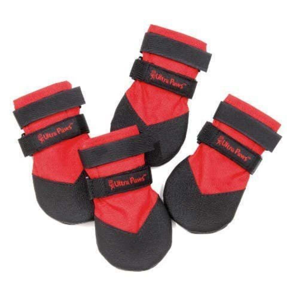 Ultra Paws Durable Water Resistant Dog Boots Set of 4 Size Small